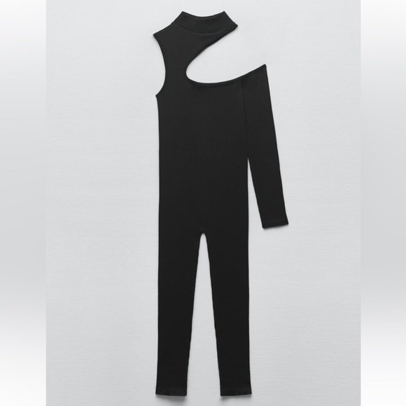 ZARA CUT OUT LONG JUMPSUIT - Picture 3 of 7